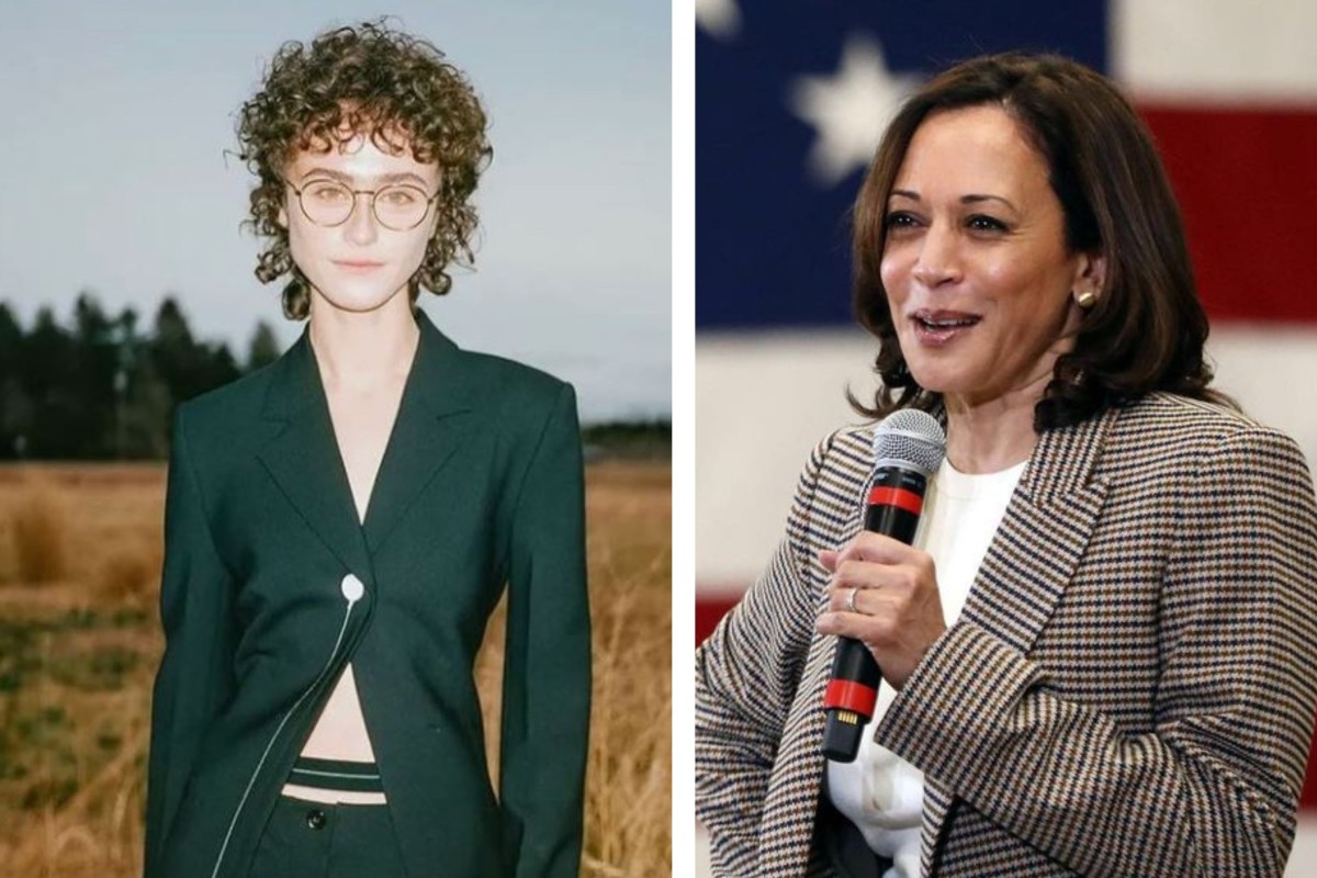 Is Kamala Harris Stepdaughter Ella Emhoff 21 S Hottest Model Her New York Fashion Week Debut Was Filmed Just Days After Her Us Presidential Inauguration Outfit Went Viral South China Morning Post