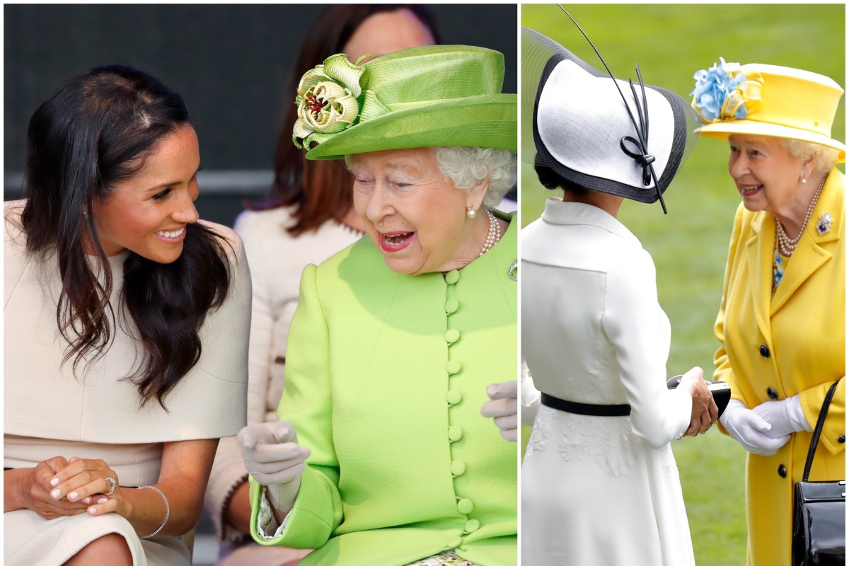 9 Times Queen Elizabeth Showed Meghan Markle The Love Before Megxit And The Oprah Winfrey Interview Bombshell The Duchess Of Sussex And The British Monarch Were Basically Bffs South China Morning Post