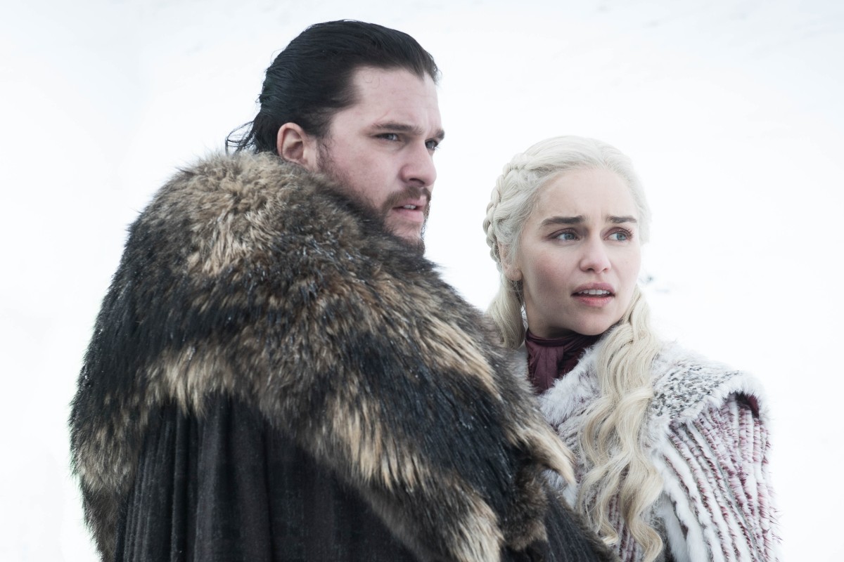 Kit Harrington and Emilia Clarke in hit HBO fantasy series Game of Thrones. Photo: NZME