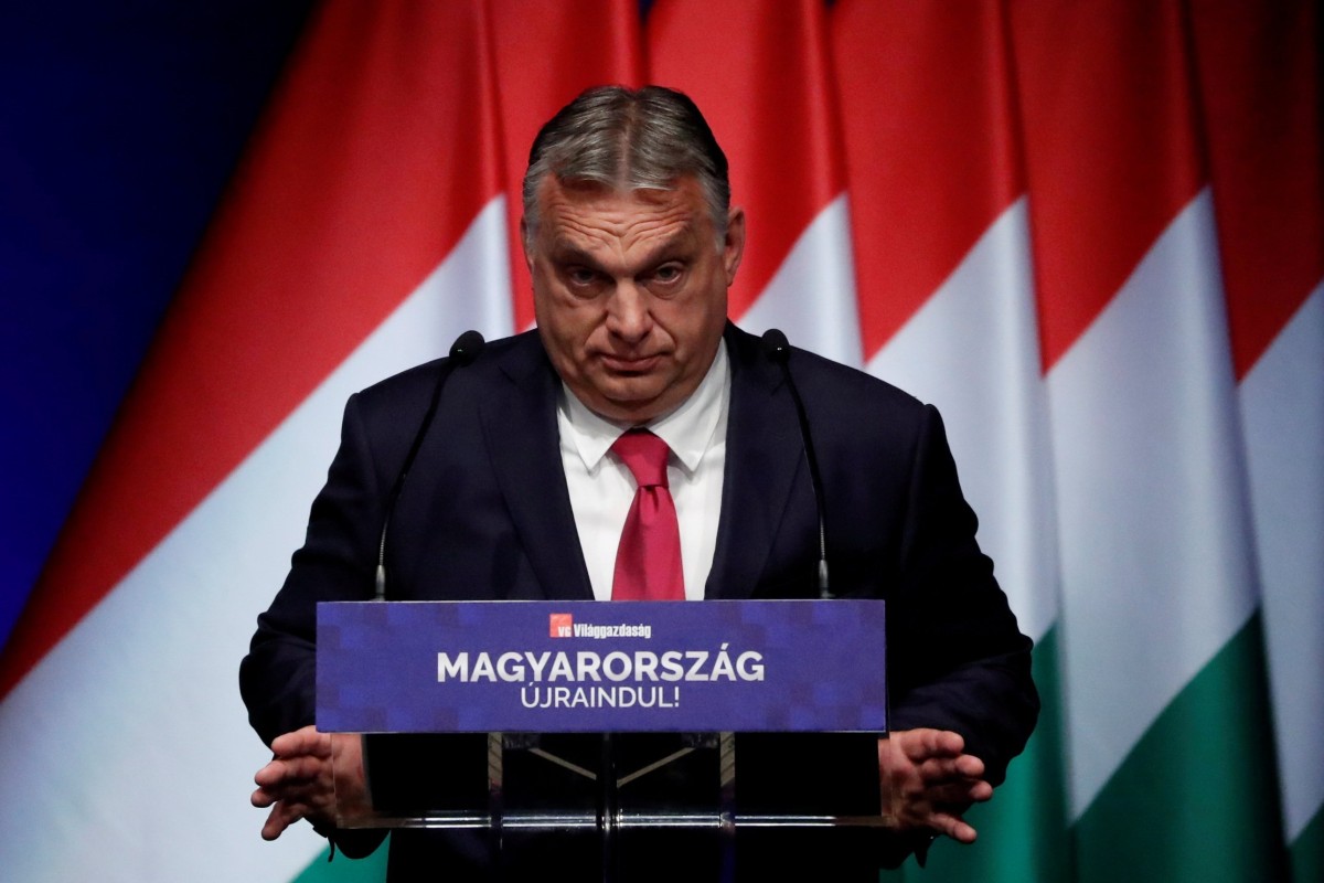 Hungarian Prime Minister Viktor Orban in Budapest, Hungary on Wednesday. Photo: Reuters
