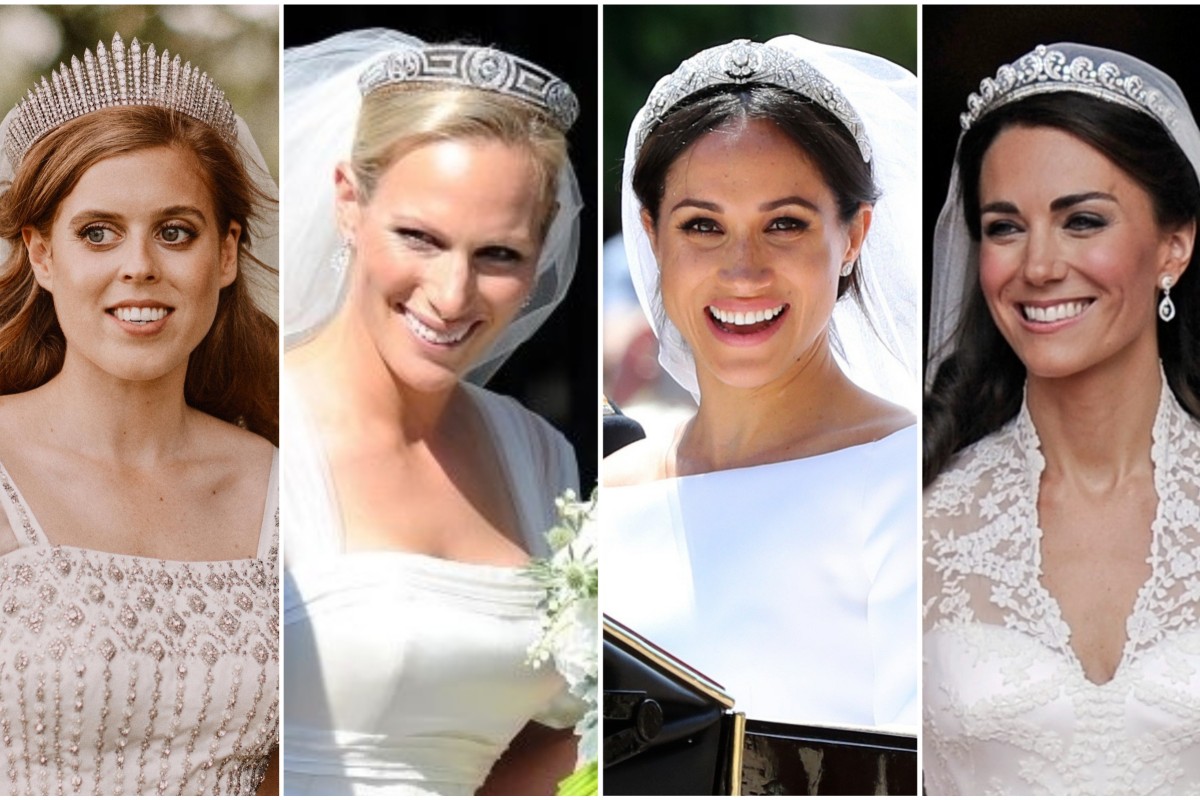 rapport udvide kombination Queen Elizabeth's most expensive wedding tiaras – Kate Middleton and Meghan  Markle didn't marry in the British crown's most expensive royal headpiece,  so who did? | South China Morning Post