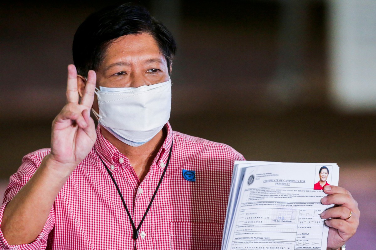 Seven Philippine presidential hopefuls to watch, from 'Bongbong' Marcos to Leni Robredo and Manny Pacquiao | South China Morning Post