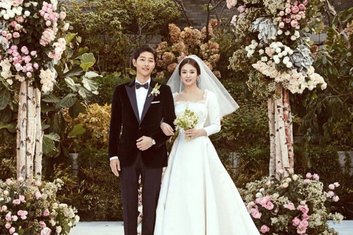 Dress korean wedding Korean wedding