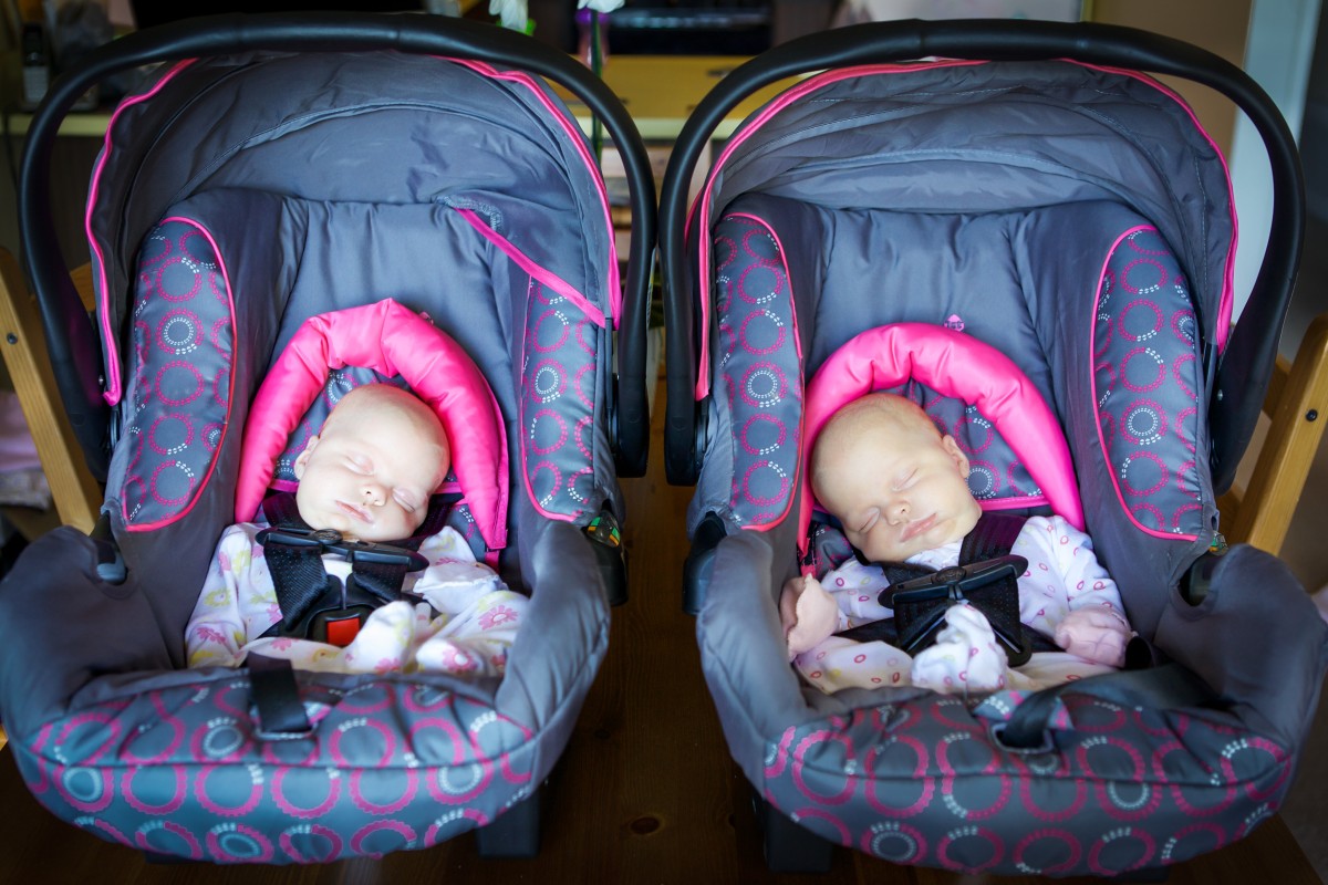 They may look like angels when they’re sleeping... A new mother relives the lengths to which she and her husband will go to keep their twins from waking prematurely. Photo: Getty Images