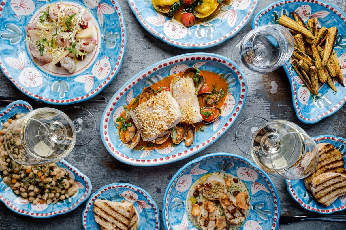 Italian seafood restaurant Osteria Marzia in Hong Kong serves up a variety of delectable dishes. Photo: Handout