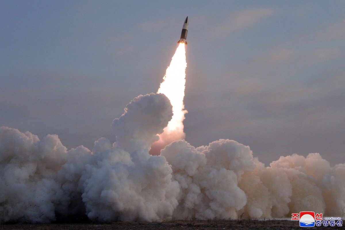 A North Korean missile test. Photo: AFP