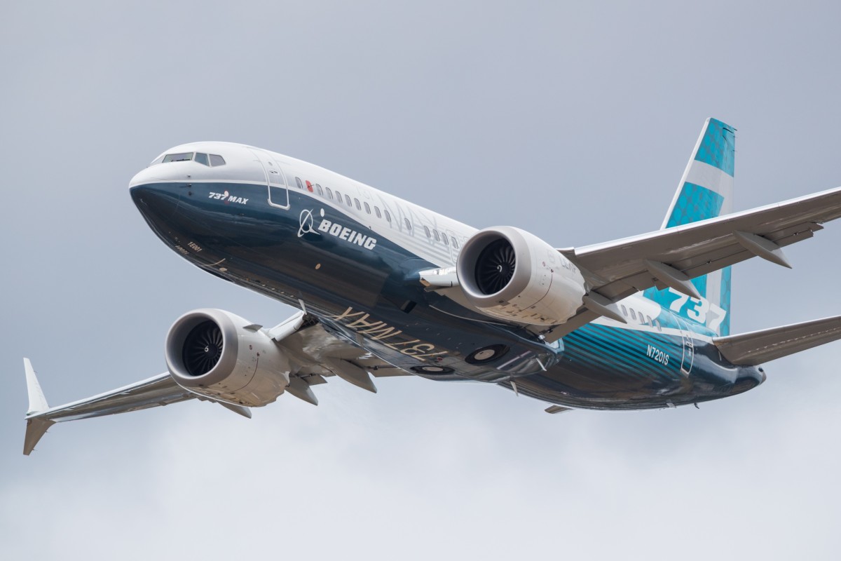 A Boeing 737 MAX plane owned by China Southern Airlines has been conducting test flights above Guangzhou. Photo: Shutterstock Images