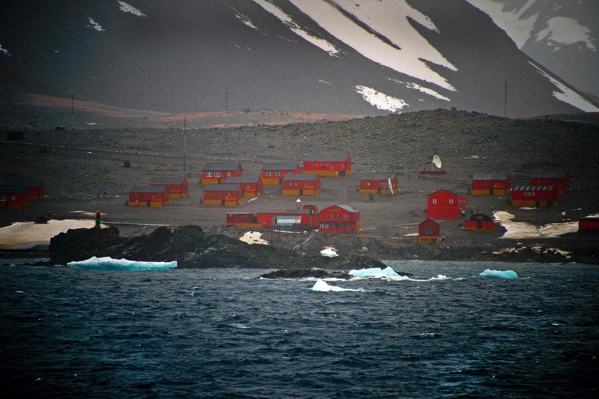 Argentina’s La Esperanza base in Antarctic. File photo: AFP