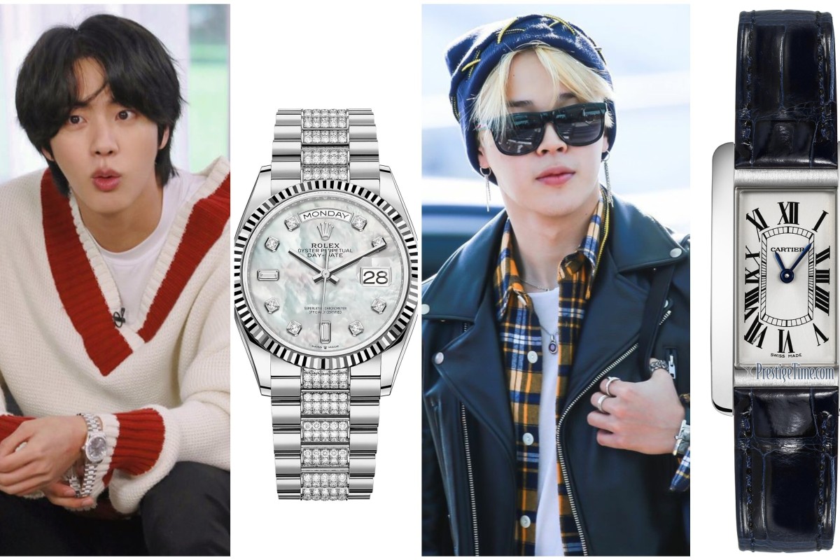 exceso Tanzania Doncella Inside BTS members' US$1 million luxury watch collection: from Jungkook's  Rolex Submariner, to Jimin's iconic Cartier Tank and the US$35,000  Jaeger-LeCoultre V's fans bought him for his birthday | South China Morning