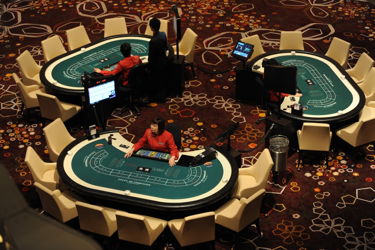 The main casino floor of the Hard Rock Cafe Hotel inside the City of Dreams complex in Macau on June 1, 2009. Photo: AFP 