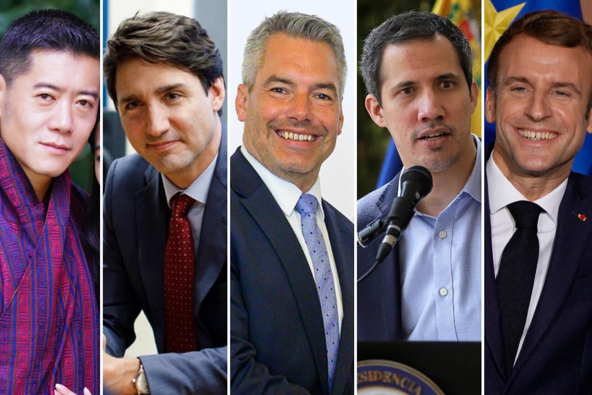9 handsome world leaders: Ukraine's Volodymyr Zelensky is setting social  media alight, but Canada's Justin Trudeau, France's Emmanuel Macron and  Spain's Pedro Sánchez are strong competition | South China Morning Post