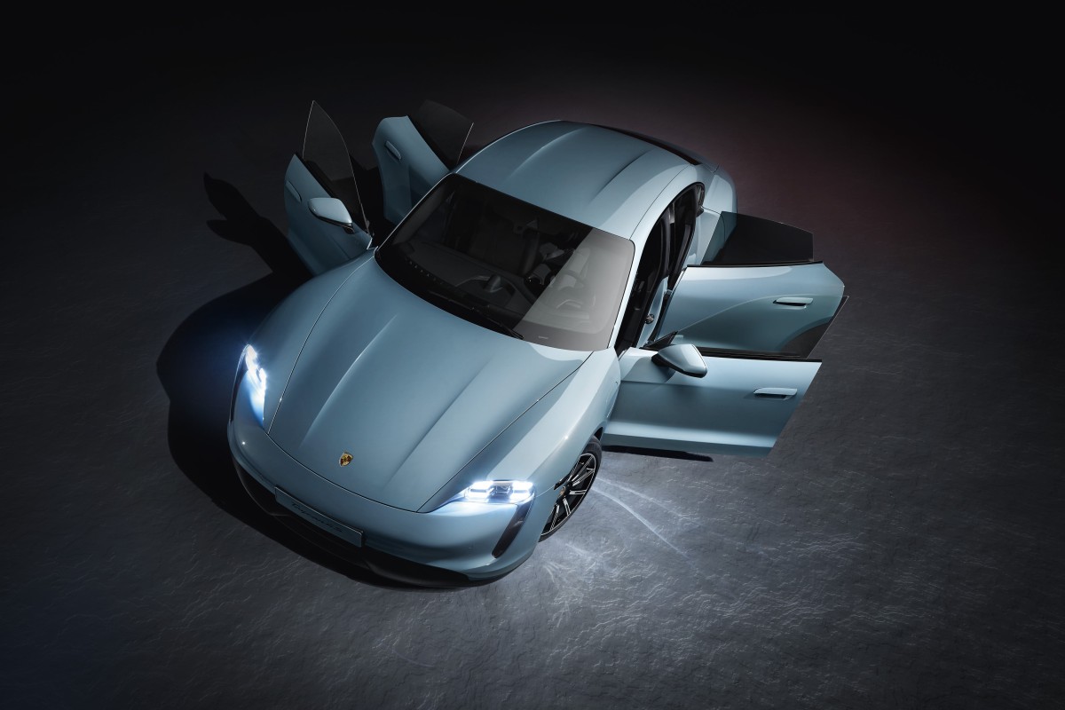 The Porsche Taycan was China’s most popular luxury electric vehicle (EV) until it was dethroned by the HiPhi X in September 2021. Photo: Porsche