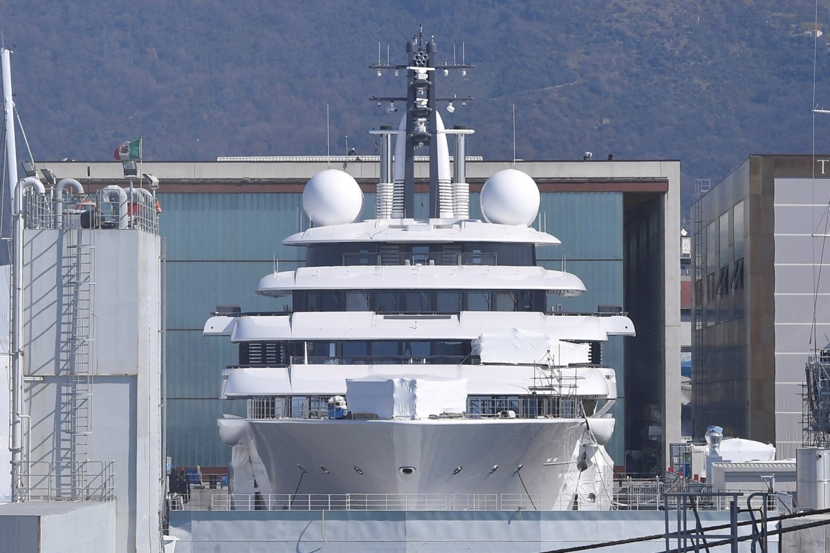 Is mystery US$700 million superyacht in Italy Vladimir ...