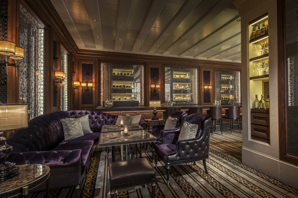 The interior of Caprice Bar at the Four Seasons Hong Kong. Photo: Caprice/Four Seasons Hong Kong