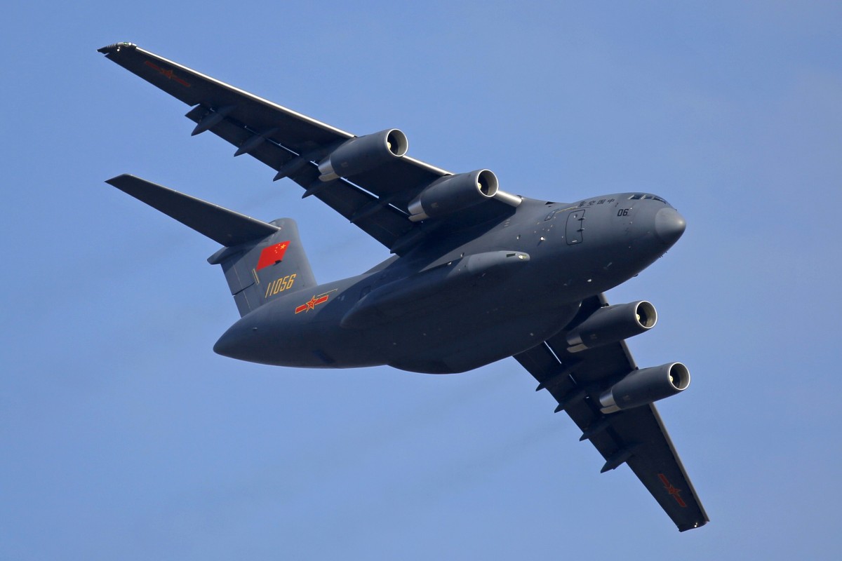 China is expanding its fleet of Y-20s. Photo: AP 