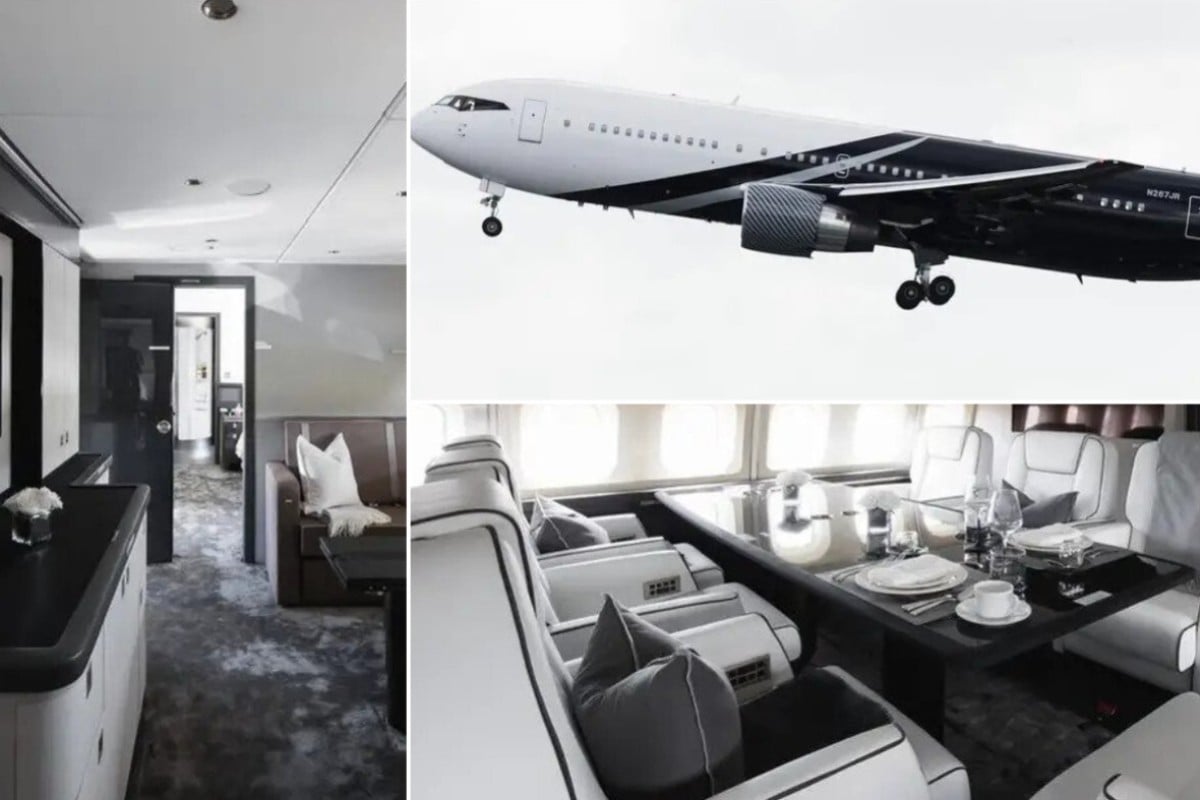 Get an inside look at this luxurious refurbished Boeing 767 private jet. Photos: VIP Completions