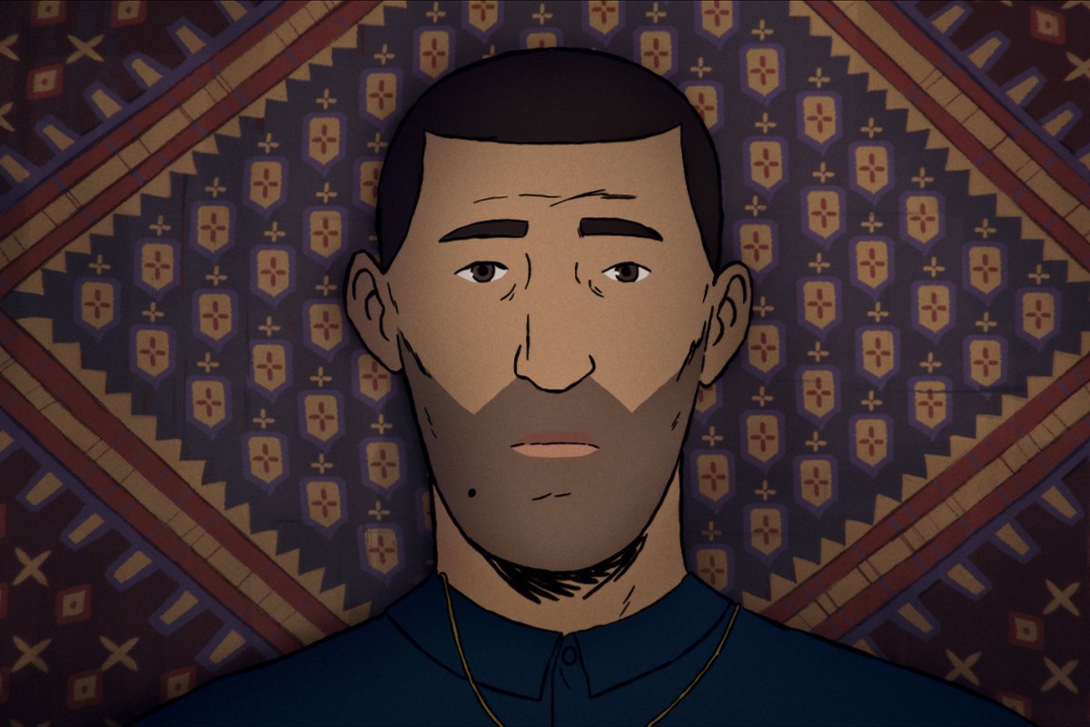 A still from Flee, which was nominated at the 2022 Oscars for best international feature, best animated feature and best documentary feature.