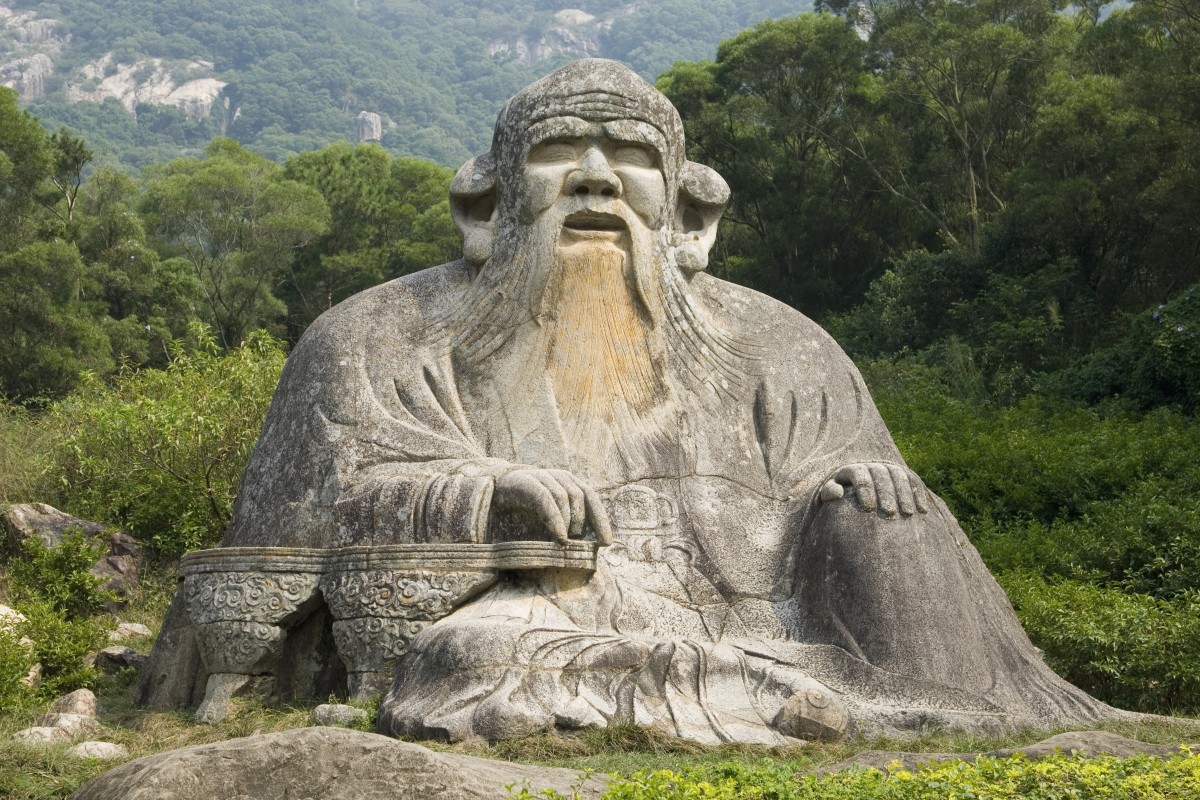 A Song dynasty statue of Lao Tzu, the Chinese master philosopher and father of Taoism in Quanzhou, China. There has generally been harmony between the three major Chinese religions. Photo: Getty Images