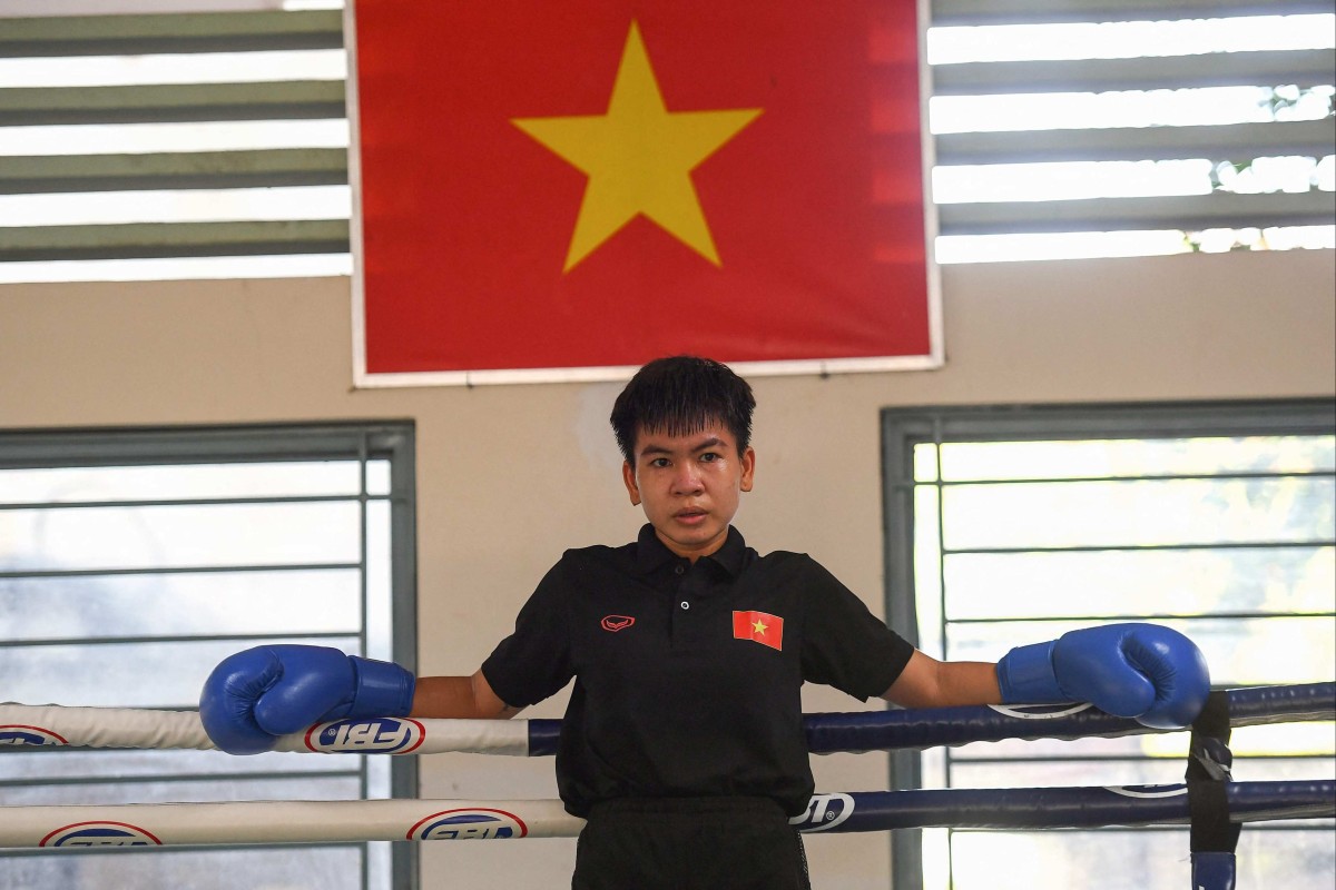 Vietnam boxer Nguyen Thi Thu Nhi photo