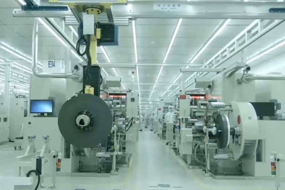 CATL’s smart-manufacturing facility in Ningde, China. The EV battery maker faces a margin squeeze as lithium prices surge. Photo: Company website