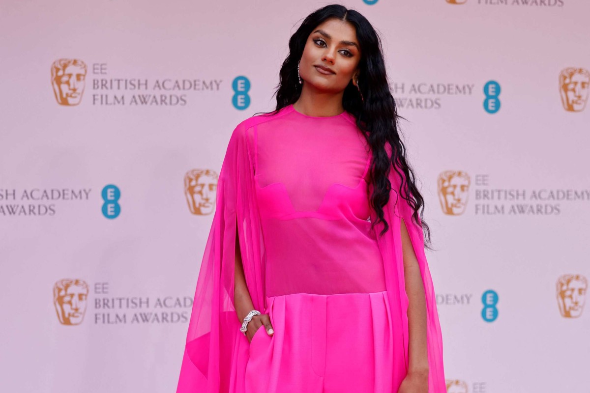 How to get British actress Simone Ashley’s all-pink Pierpaolo Piccioli and Valentino Baftas red carpet look. Photo: AFP