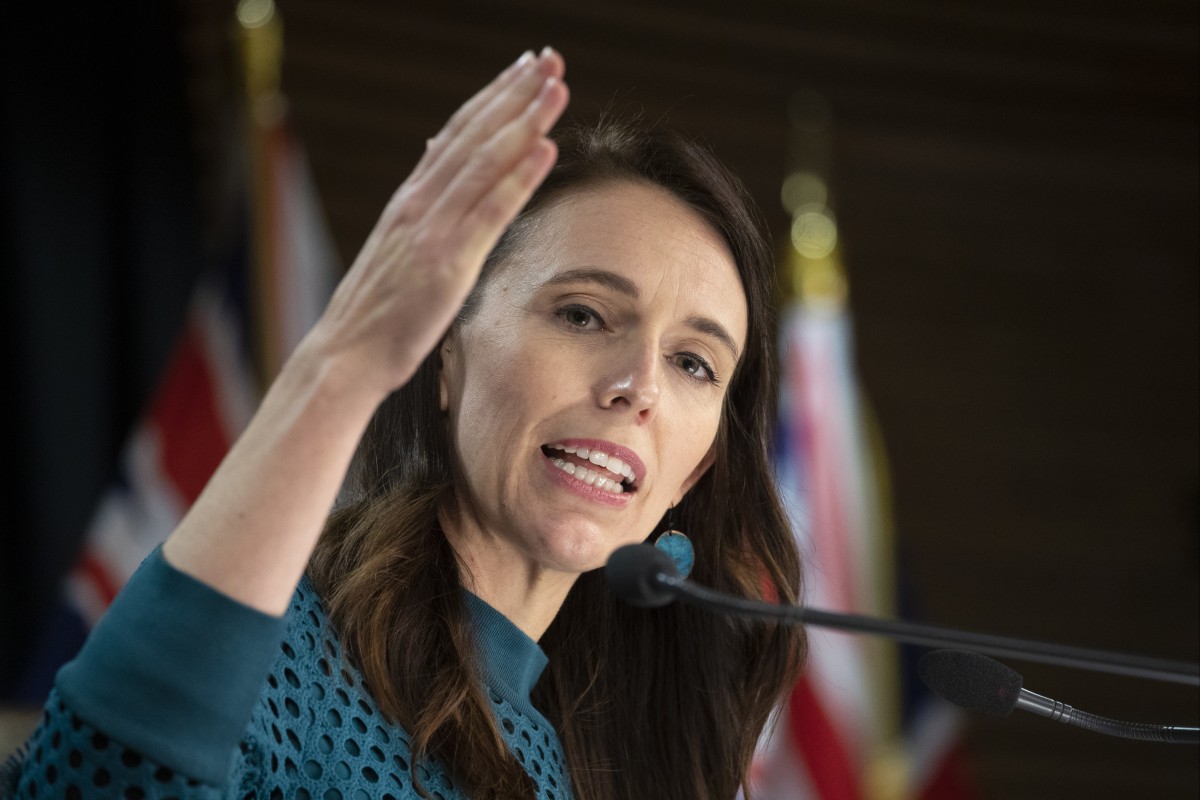 New Zealand Prime Minister Jacinda Ardern holds a news conference in Wellington on May 2. Photo: NZ Herald