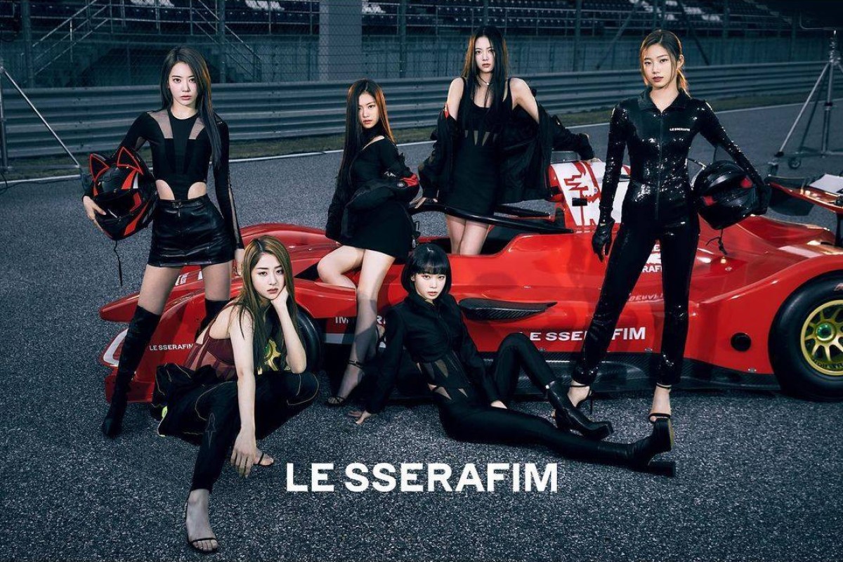 Hybe’s new girl group Lesserafim comprises six members: Sakura, Kim Chae-won, Huh Yun-jin, Kazuha, Kim Garam and Hong Eun-chae. Photo: @le_sserafim/Instagram