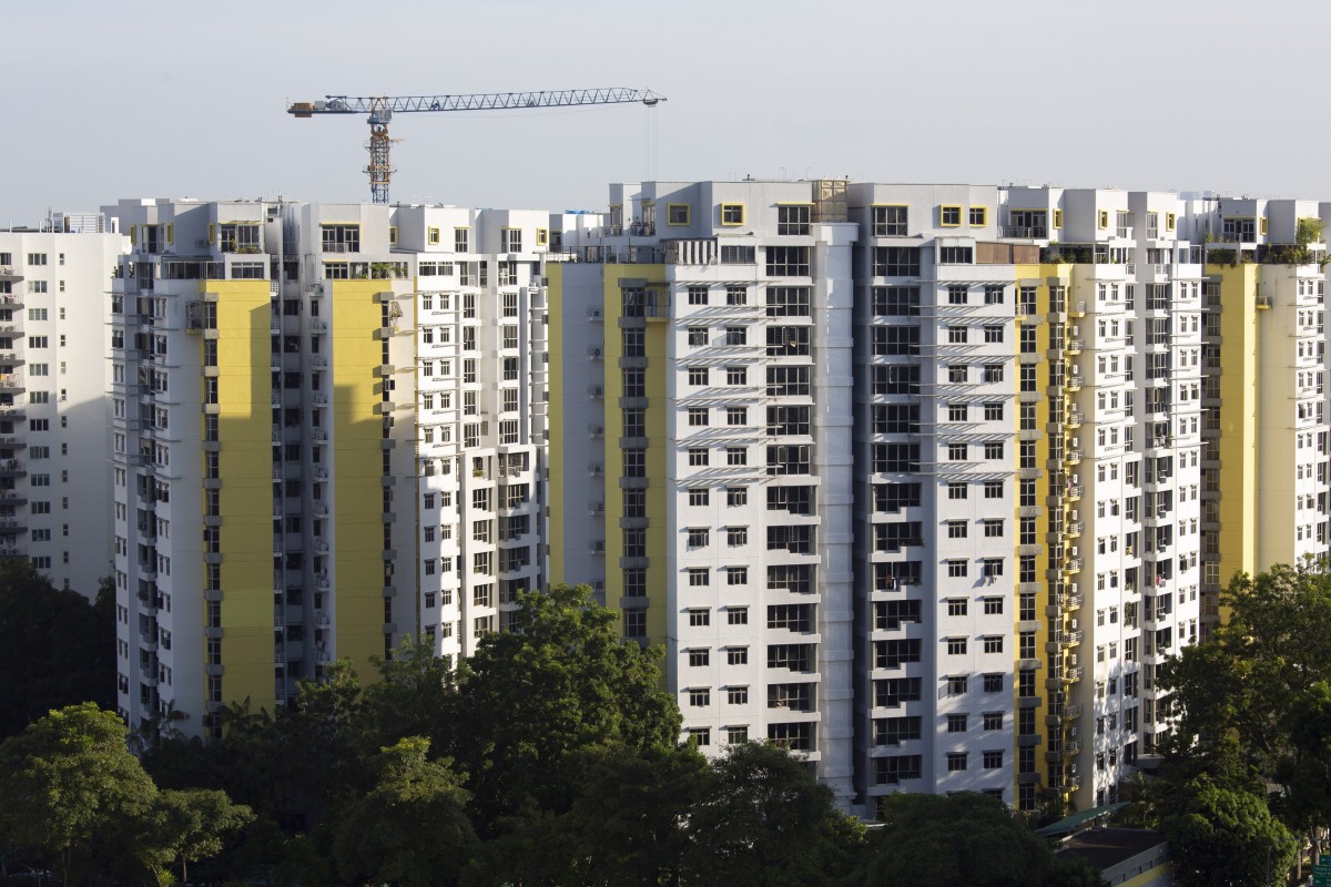 Blocks of public housing in Singapore. Photo: Bloomberg