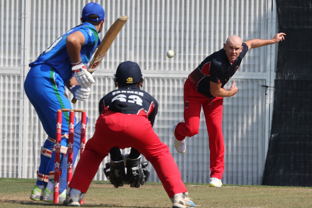 Trent Johnston, pictured bowling for Hong Kong Cricket Club, described the forthcoming trip as “probably the biggest tour that Hong Kong’s had in some time”. Photo: Nora Tam