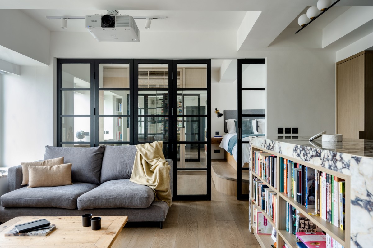 Polly Hui’s flat was gutted and its interior walls removed to create a new feng-shui-aligned space that ticks all the boxes for its owners. Photo: Eugene Chan