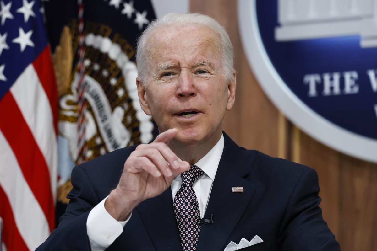 US President Joe Biden said on Saturday that he is in the process of making up his mind about the tariffs, with a talk with Chinese counterpart Xi Jinping expected “soon”. Photo: Bloomberg