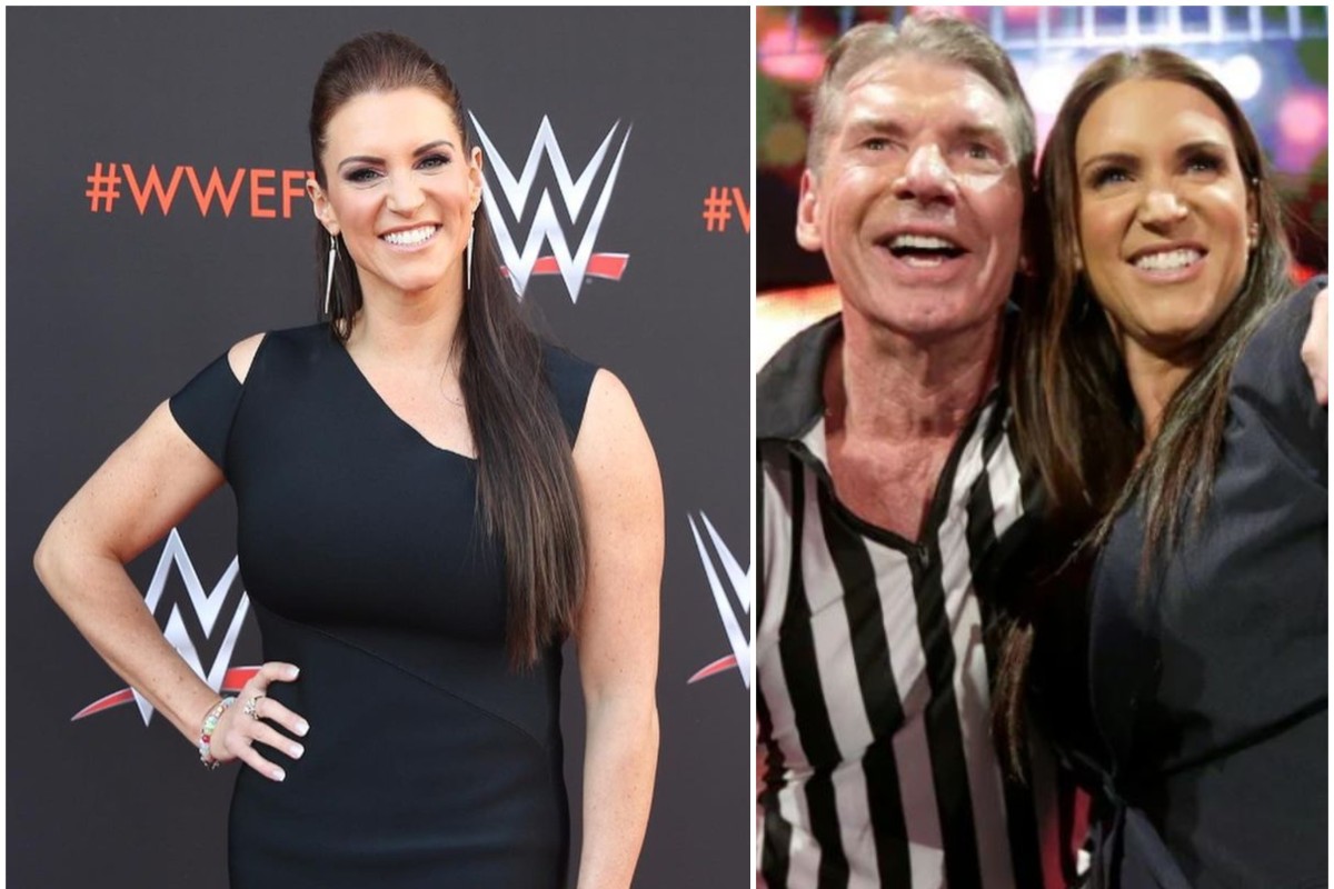 Stephanie McMahon, former wrestler herself, is now CEO of the sports controlling body, WWE, succeeding her father, Vince McMahon. Photos: @stephaniemcmahon/Instagram, Youtube