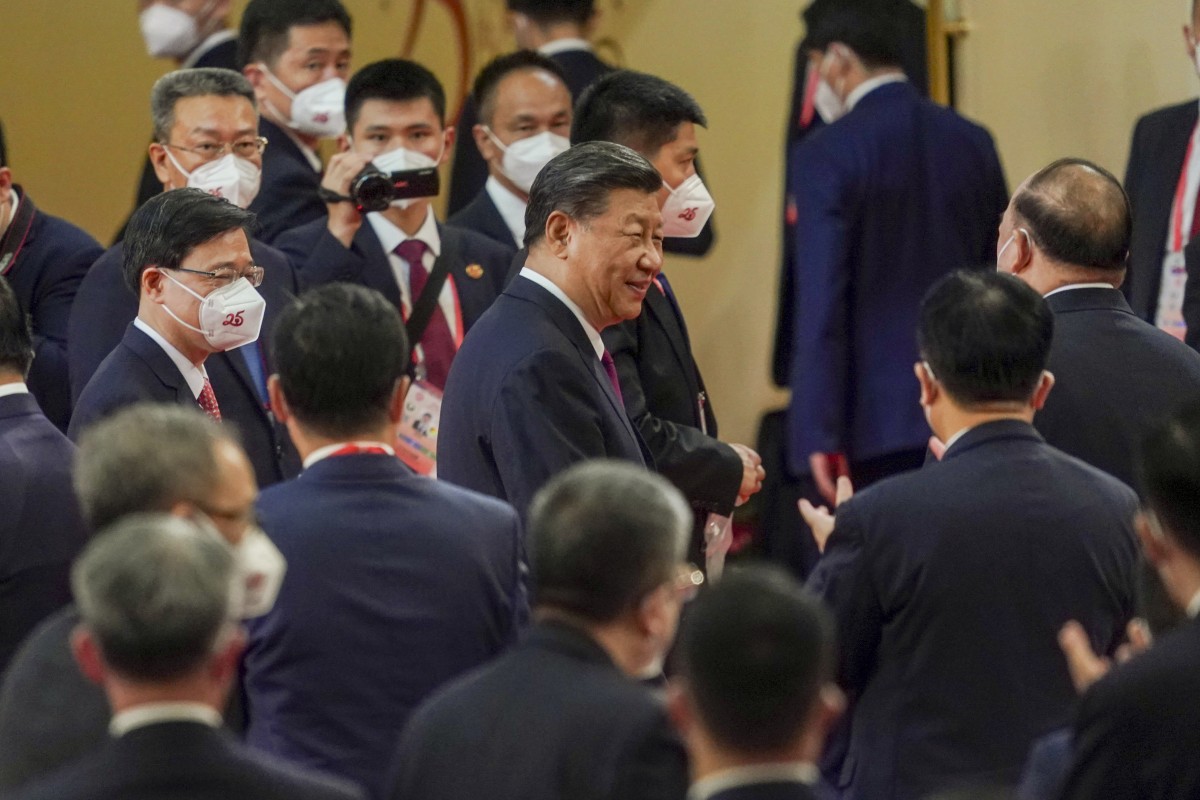 President Xi Jinping visited Hong Kong on Thursday and Friday. Photo: Felix Wong