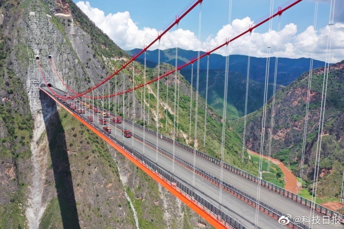Record-breaking Chinese bridge clears hurdle to faster transport in border province | South China Morning Post