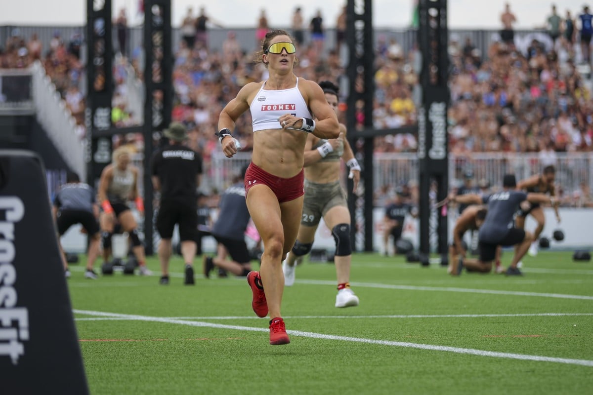 Tia-Clair Toomey leads going into the final day of the CrossFit Games. Photo: CrossFit Games