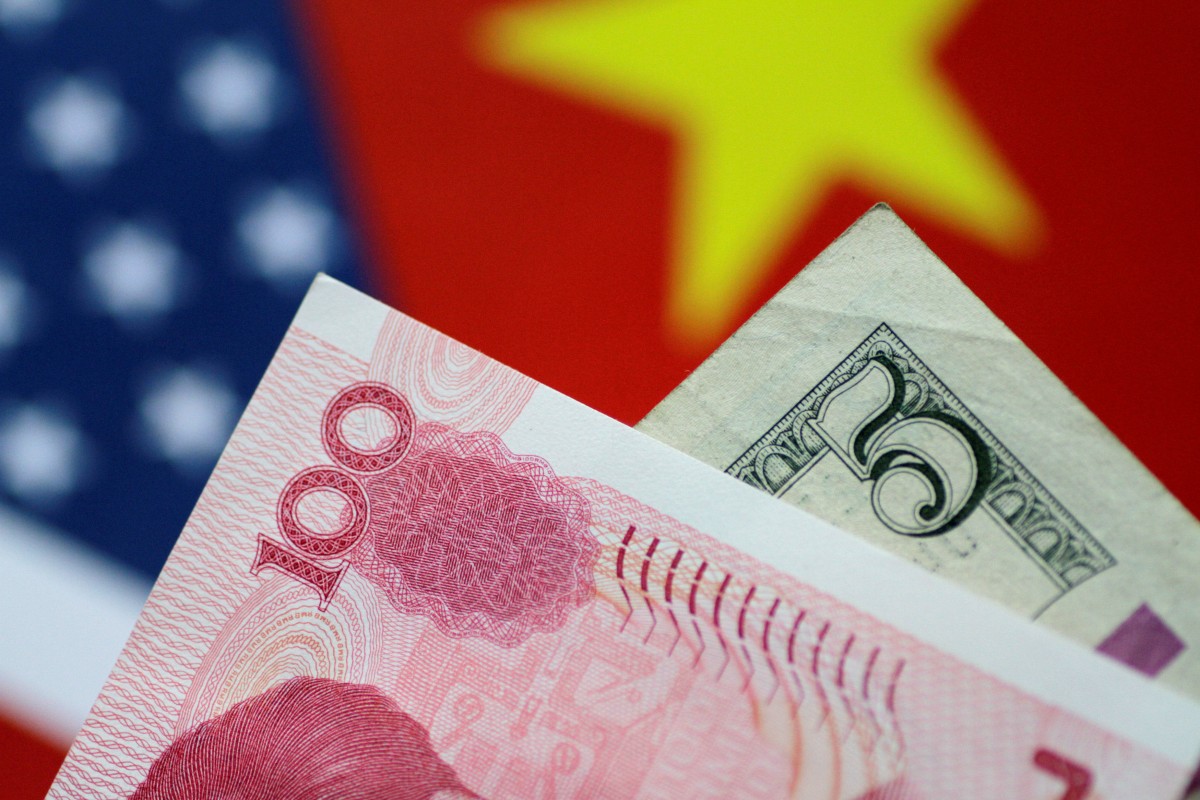 China’s yuan has reached a more-than-two-year low against the US dollar. Photo: Reuters