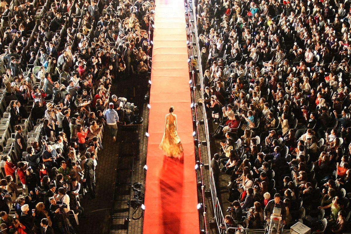 On the red carpet at the Busan International Film Festival. Photo: Busan International Film Festival