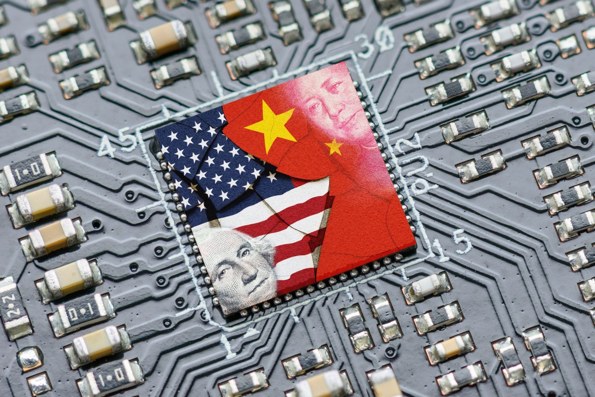 In this edition, we look at how China’s technological progress has been stalled, especially after US President Joe Biden signed the Chips and Science Act into law. Photo: Getty