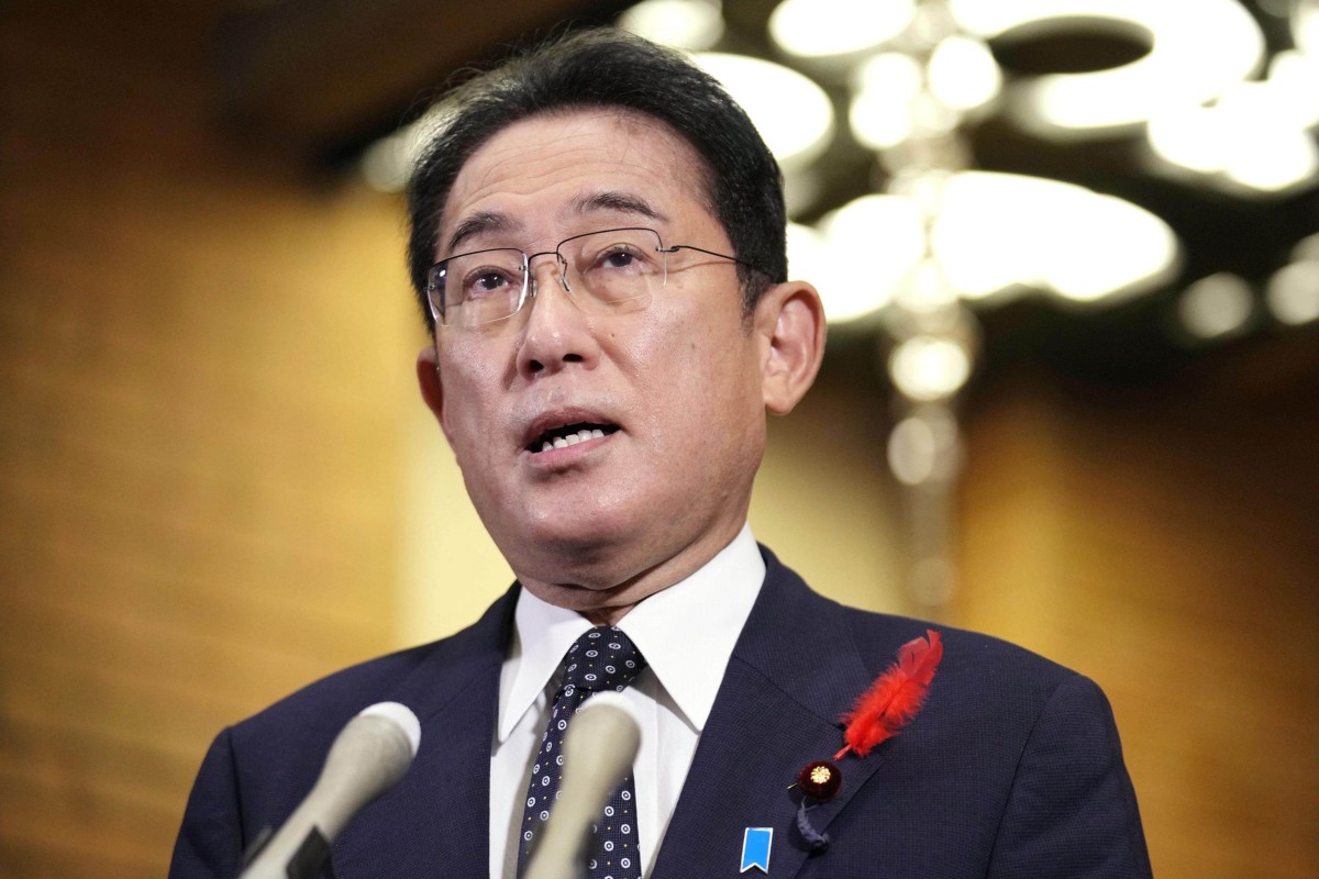 PM Fumio Kishida’s decision to appoint his son comes just a week after the government held an unpopular state funeral for Shinzo Abe. Photo: Kyodo