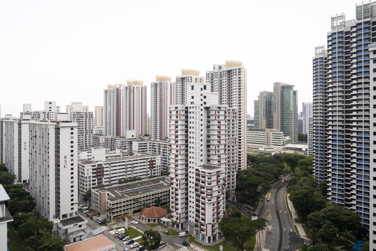 Blocks of public housing in Singapore. Photo: Bloomberg