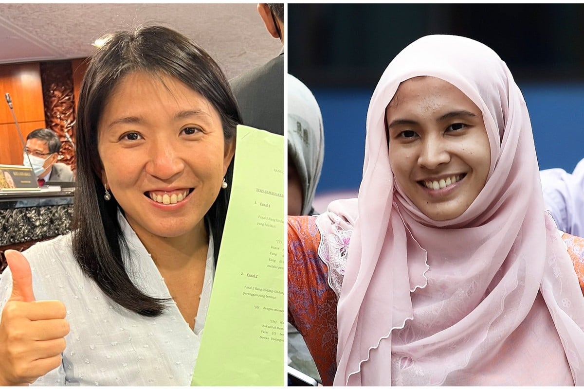 Malaysian politician Yeo Bee Yin (left) and Nurul Izzah, daughter of Malaysian opposition leader Anwar Ibrahim. Photo: SCMP