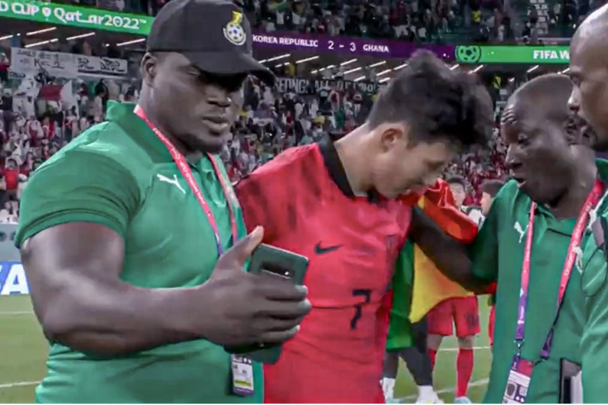 Ghana staff slammed over 'shameless' selfie with South Korea's Son  Heung-min at Qatar World Cup | South China Morning Post