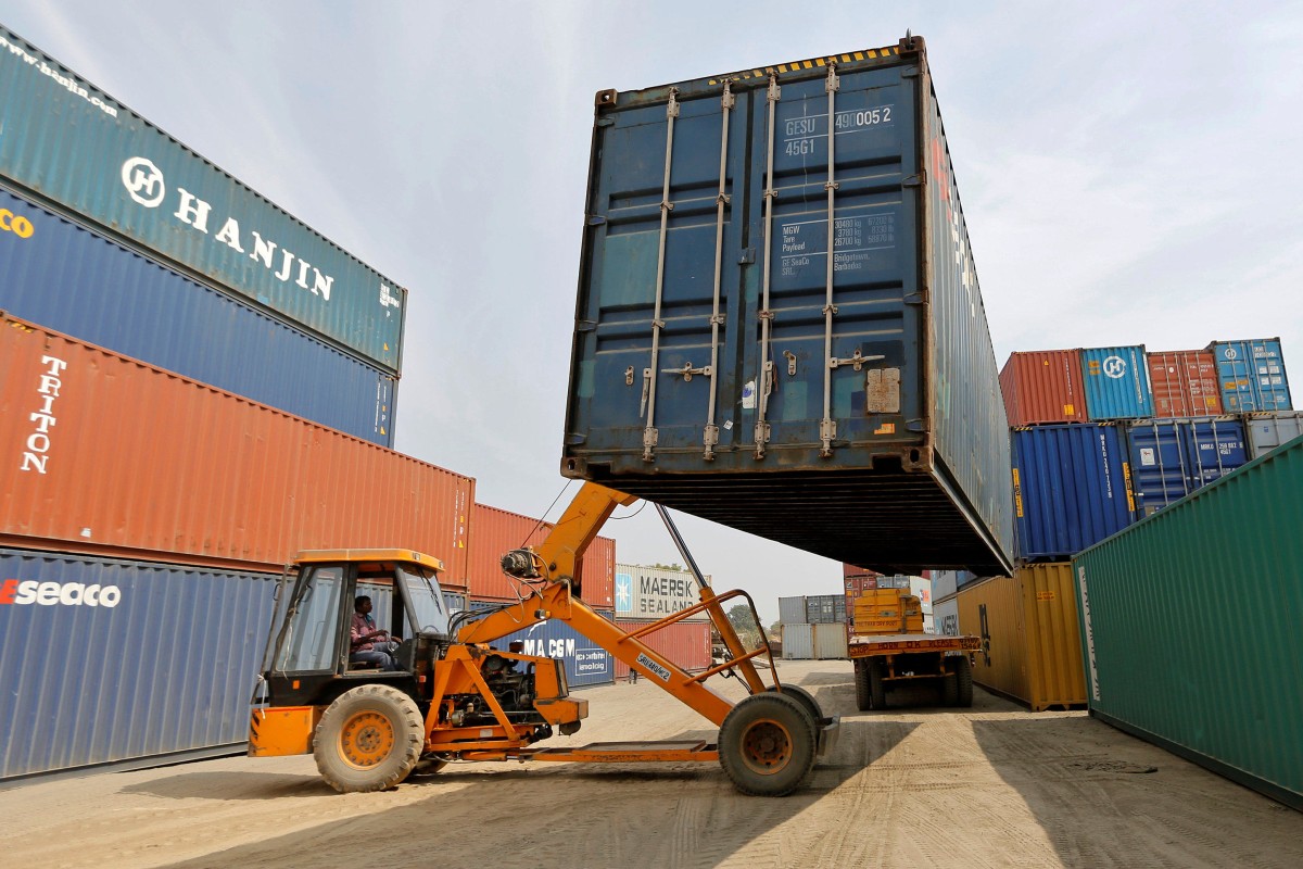 Indian ports such as this one in Sanand, Gujarat state, may receive more goods from Australia under a new trade deal that looks to take effect in the coming weeks. Photo: Reuters