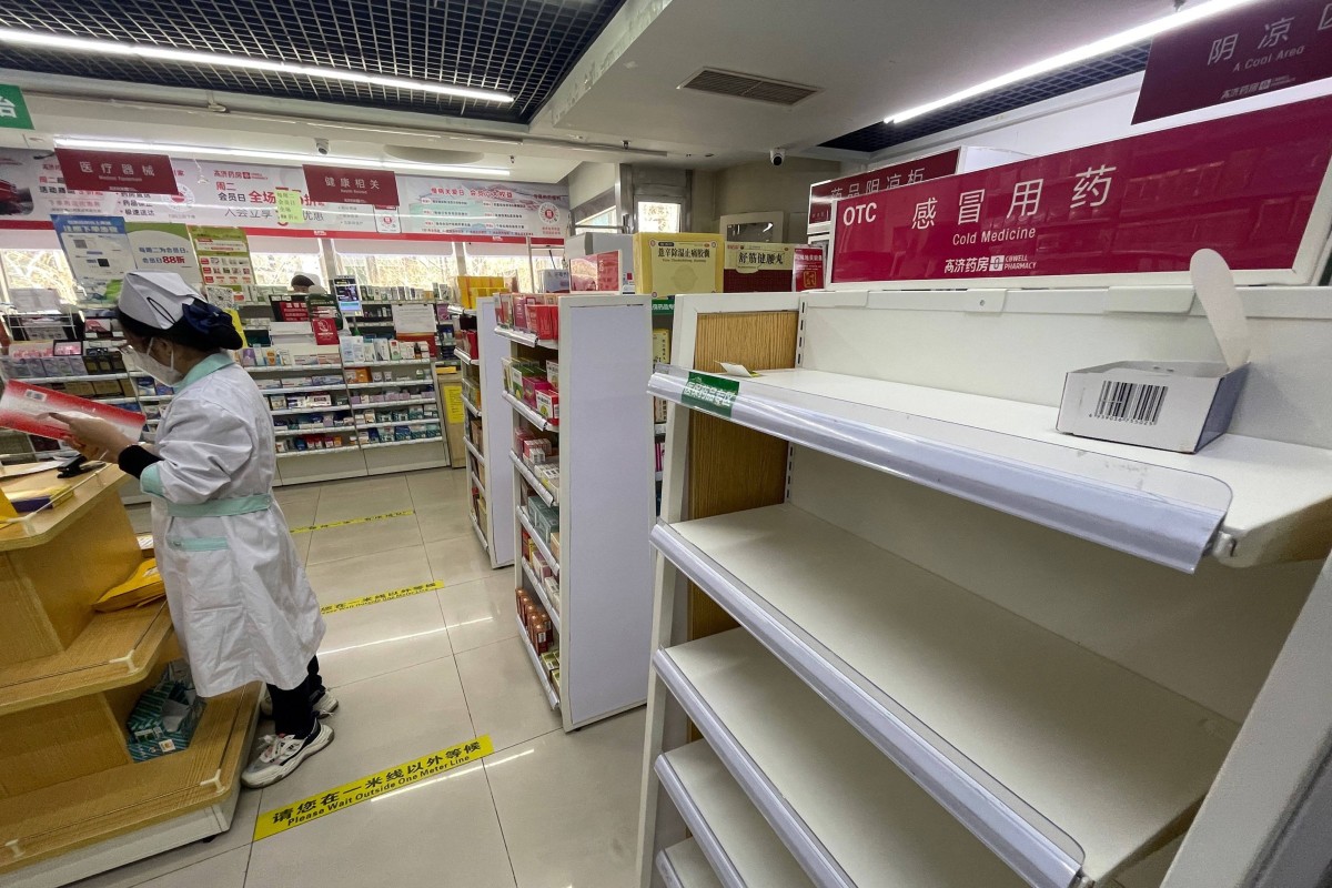 As China's coronavirus infections spike, Beijing sees food, medicine  shortages | South China Morning Post
