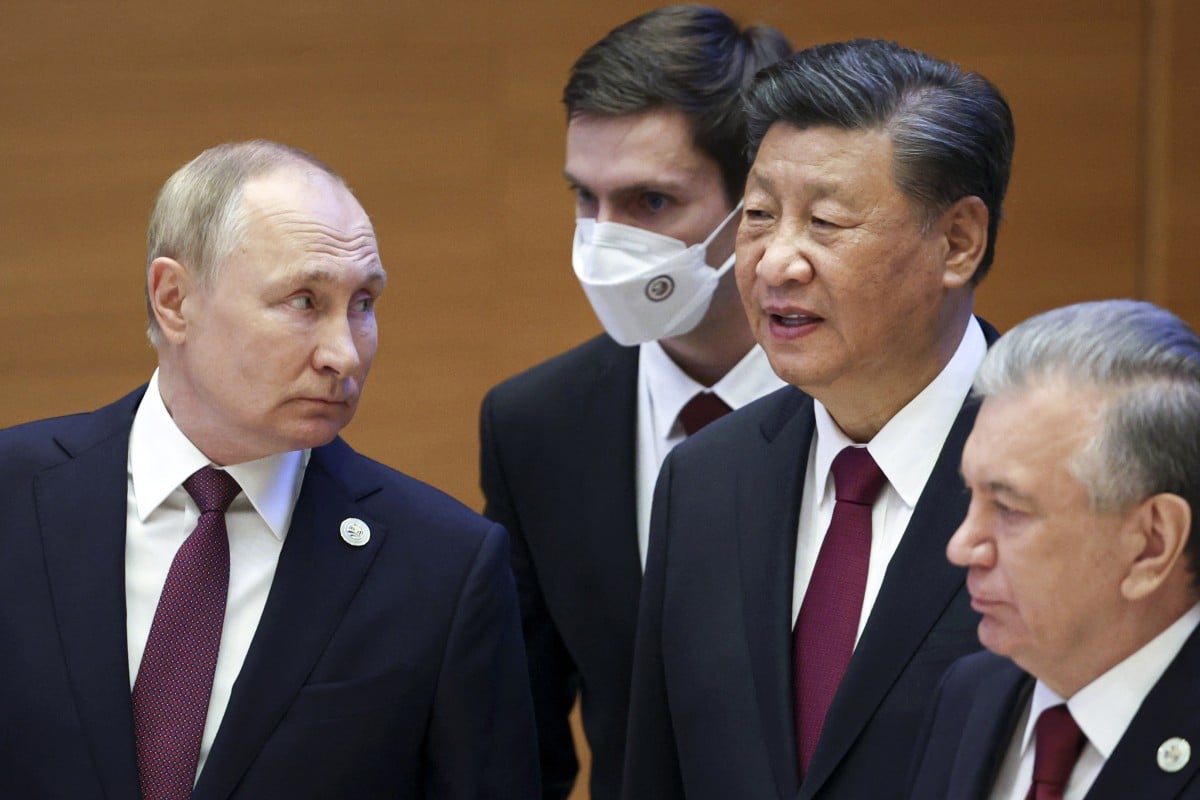 путин с китаем