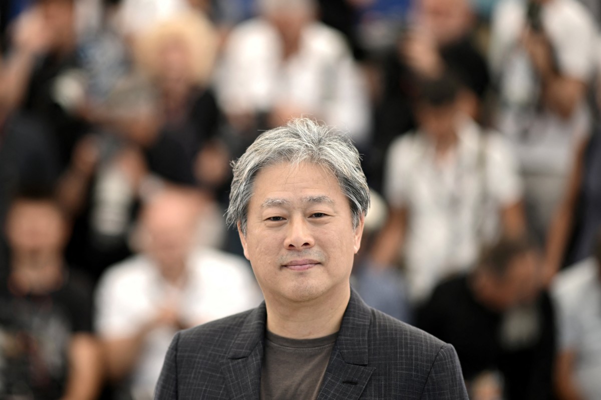 South Korean director Park Chan-Wook at the 75th edition of the Cannes Film Festival in Cannes in 2022. The legendary Korean filmmaker talks about his new movie and his past career. Photo: AFP