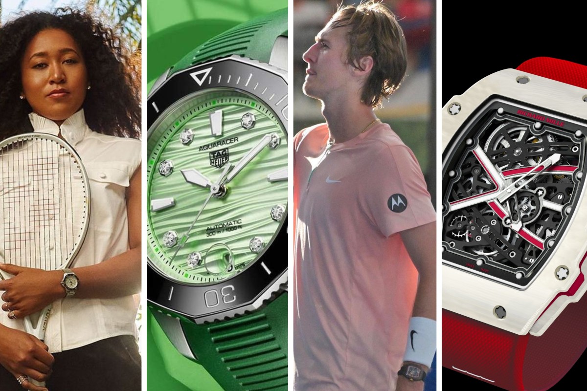 Watch brands like Tag Heuer, Bulgari and Richard Mille compete to sign up the most promising tennis talents while Rolex has deals with the current world No 1s as well as all four of the sport’s biggest tournaments. Photos: @naomiosaka, @tagheuer, @richardmille/Instagram; Richard Mille