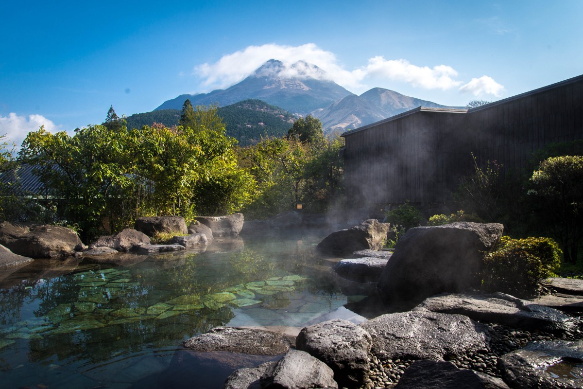 Aziatische Hot Spring Voyeur