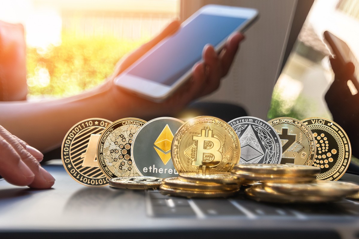 Cryptocurrency investment chart