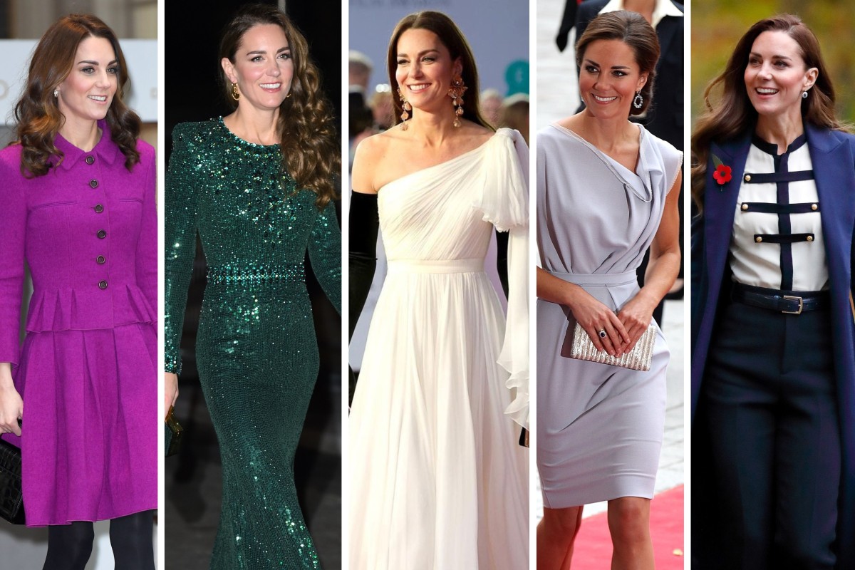 of recycling: 10 of Kate Middleton's most repeated outfits, from the of Wales' modified McQueen gown at the 2023 BAFTAs to re-wearing Chanel, Mulberry and Stella McCartney | South